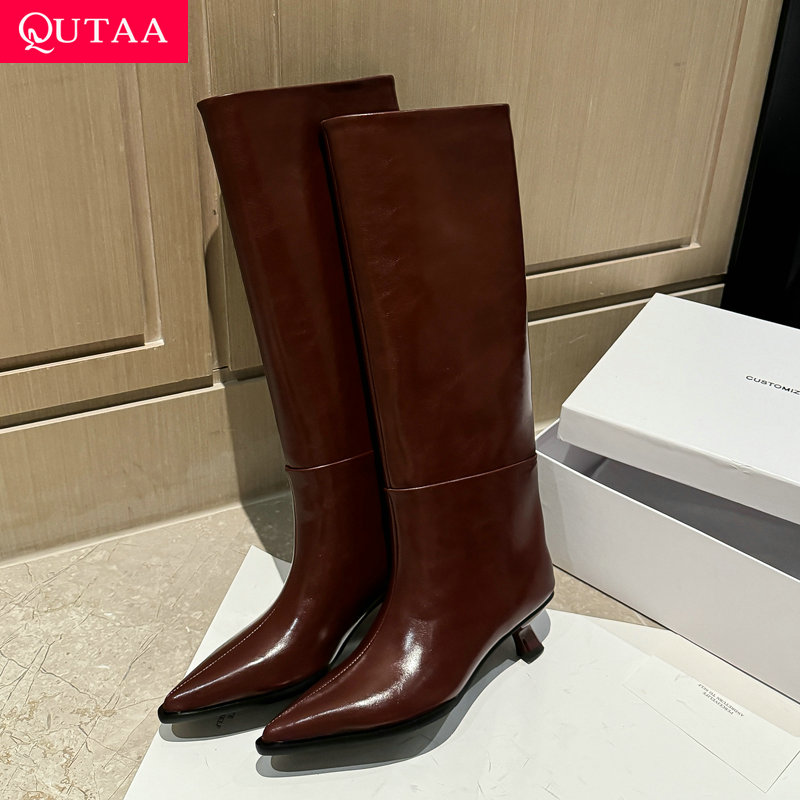 Women'S Fashion Knee High Boots - QUTAA Fashion News Damskie kozaki do