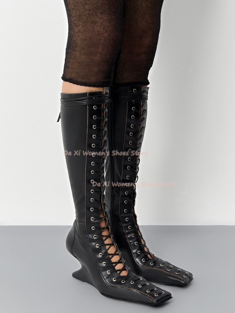 Kozaki damskie do kolan w styl – Women'S Fashion Knee High Boots recenzja i cena