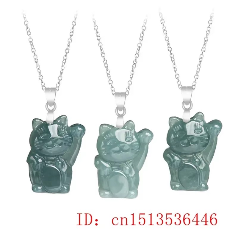 Birmański niebieski jadeit kot – Women'S Fashion Jewellery recenzja i cena