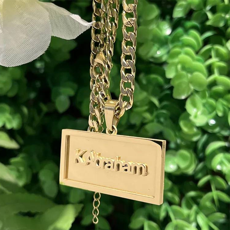 Nazwa własna Naszyjnik hip-hop – Women Fashion Names recenzja i cena