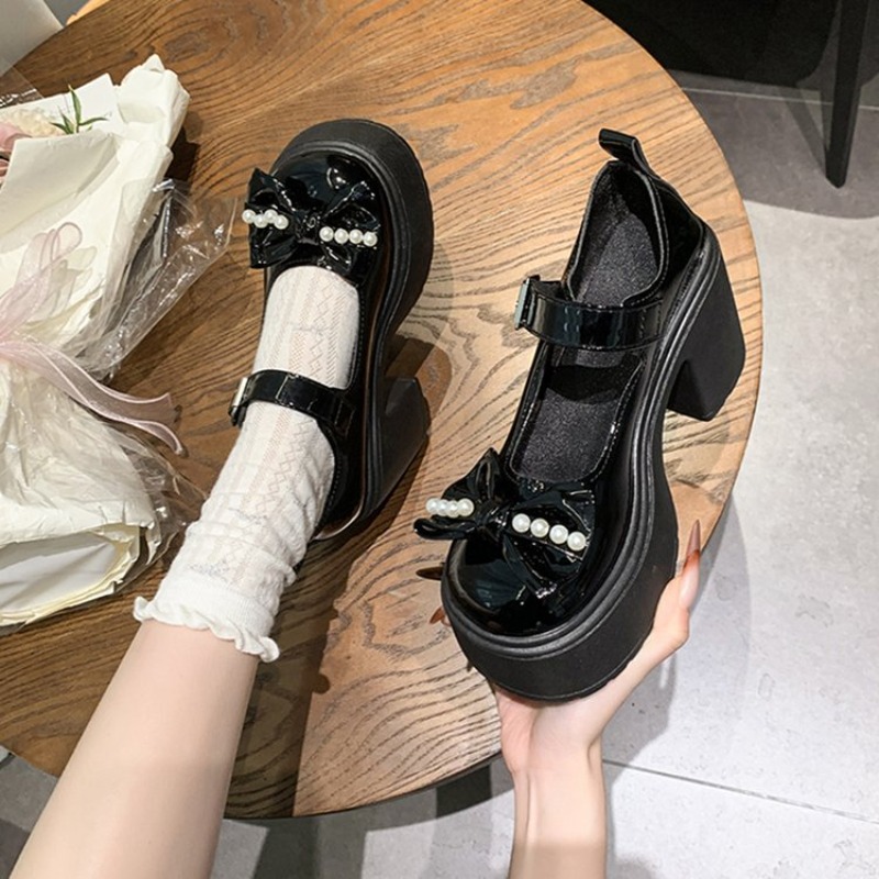 Buty Lolita 2026 Czarne Super  – Women'S Fashion Shoes recenzja i cena
