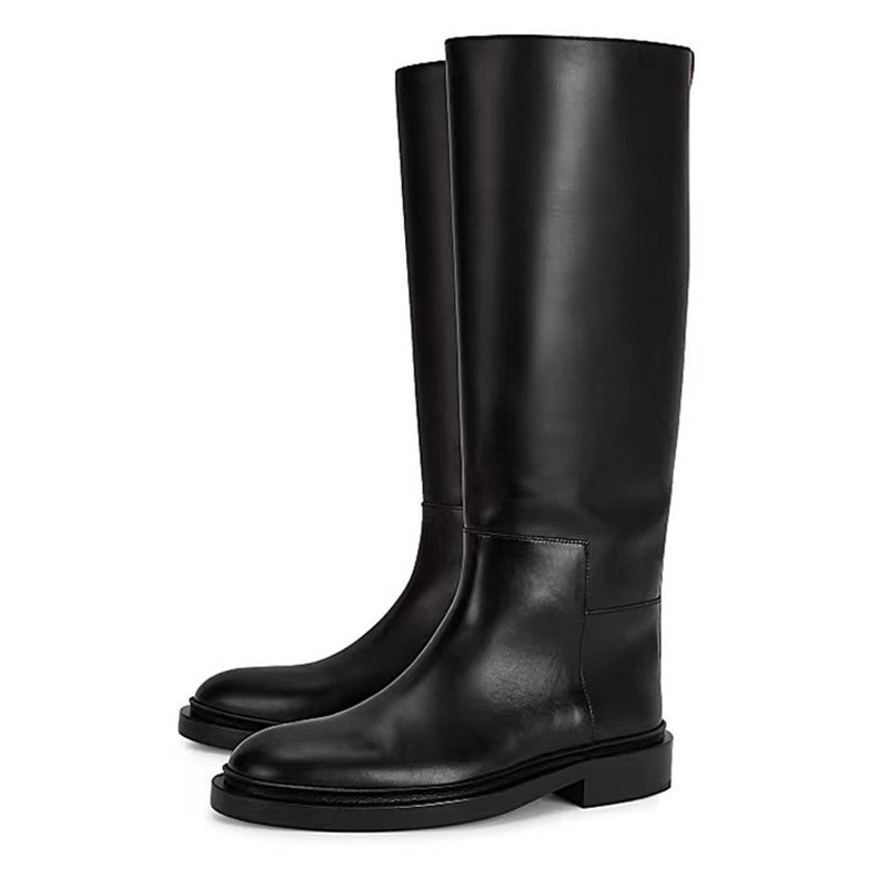 Meotina Women Genuine Leather  – Women'S Fashion Knee High Boots recenzja i cena